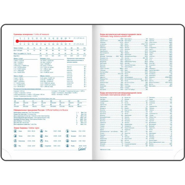 Ежедневник GALANT недатированный Ritter 114464 (черный)