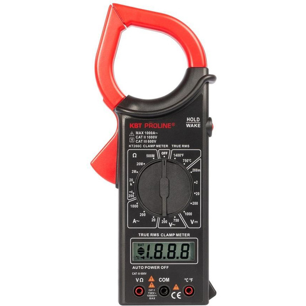 Токовые клещи цифровые КВТ PROLINE KT 266C 79132