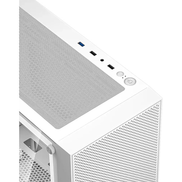 Корпус PCCooler C3B310 C3B310-WHP0-GL (белый)