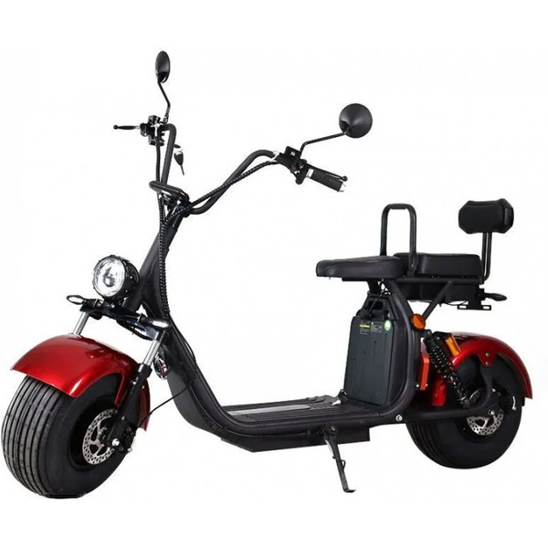 Электроскутер AVM Citycoco Pro (красный)