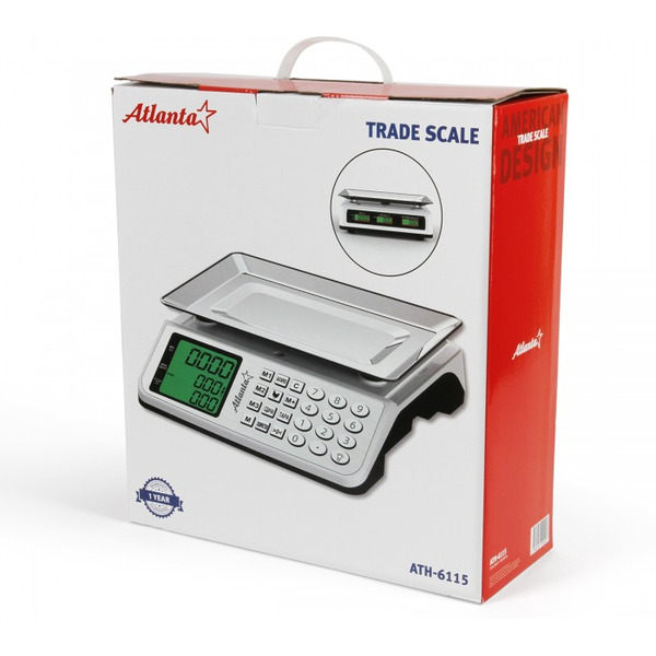 Весы торговые электронные настольные Atlanta ATH-6115