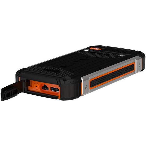Мобильный телефон Maxvi R11 (черный/оранжевый)