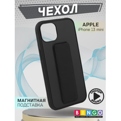 Бампер BINGO Stand для APPLE iPhone 13 mini черный