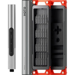 Электрическая мини-дрель с набором свёрл HOTO SNAPBLOQ Electric Mini Drill Set 20 шт (серый)