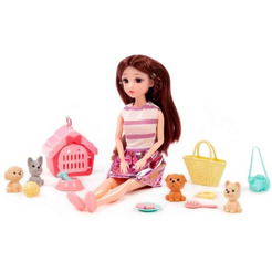 Кукла Полесье Ксюша в парке + аксессуары 02727 (в коробке №4)