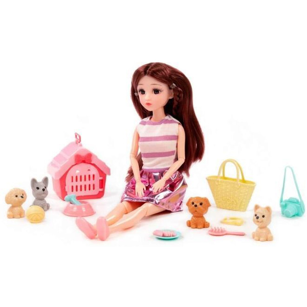 Кукла Полесье Ксюша в парке + аксессуары 02727 (в коробке №4)