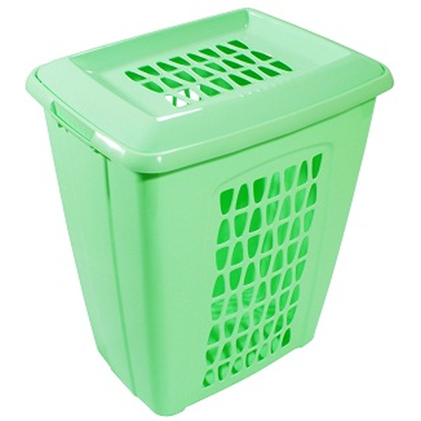 Корзина для белья пластмассовая с крышкой МАРТИКА Молетта 60 л (С702)