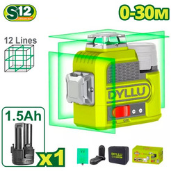 Лазерный нивелир Dyllu DTLE8M12