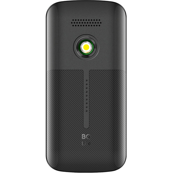 Кнопочный телефон BQ-Mobile BQ-1853 Life (черный/зеленый)