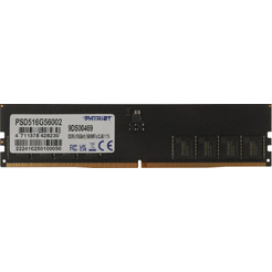 Оперативная память Patriot Signature PSD516G56002 DDR5 - 1x 16ГБ 5600МГц, DIMM, Ret
