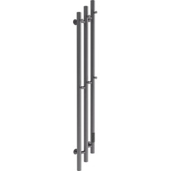 Полотенцесушитель Маргроид Ferrum Inaro 3 Cascade СНШ 150х6х12 (графит, скрытого монтажа, таймер справа)