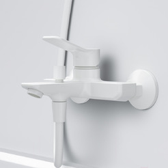Смеситель AM.PM X-Joy F85A10033 (белый)