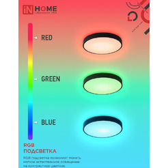 Светильник светодиодный IN HOME SIMPLE-125RGB-RCB (4690612062273)