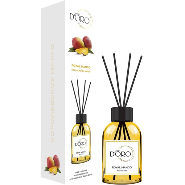 Аромадиффузор для дома Gamma D'ORO Королевское манго, 100 мл
