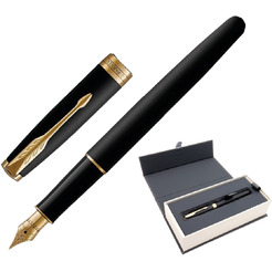 Ручка перьевая "Sonnet Core Matt Black GT" PARKER 142357 / 1931516
