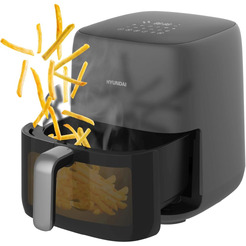 Аэрогриль Hyundai HYF-3008  (серый/черный)