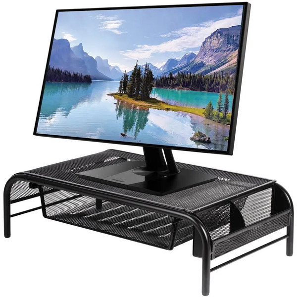 Подставка для монитора BRAUBERG Germanium 512611