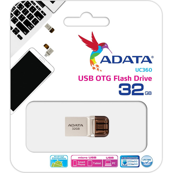 USB Flash A-Data UC360 32GB (AUC360-32G-RGD)