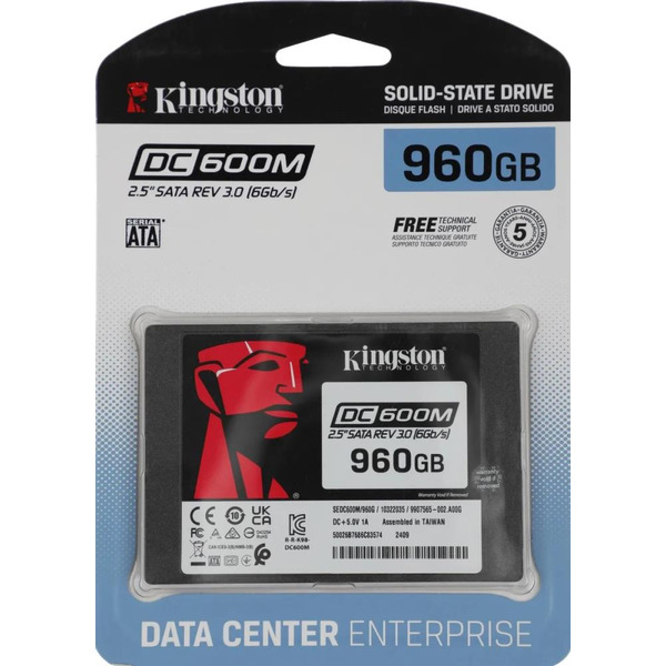 SSD Kingston DC600M 960GB SEDC600M/960G