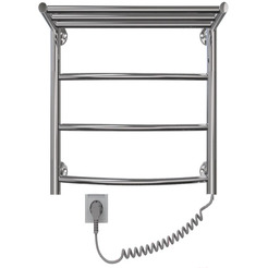 Полотенцесушитель Granula Классик 50x60 D32 с полкой и кнопкой