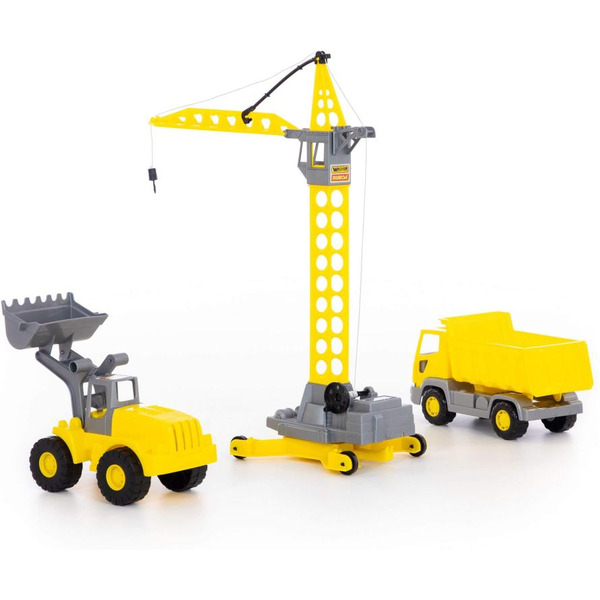Набор строительной техники Полесье Агат 57150