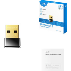 Адаптер USB Bluetooth CUDY BU530 (Bluetooth 5.3 Nano USB Adapter)
