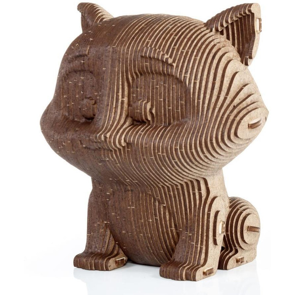 Модель в виде конструктора EWA Кошечка-копилка