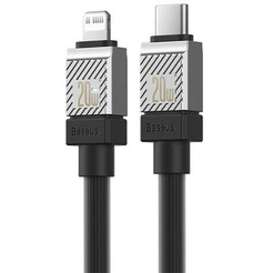 Кабель Baseus CoolPlay Series USB Type-C - Lightning (2 м, черный)