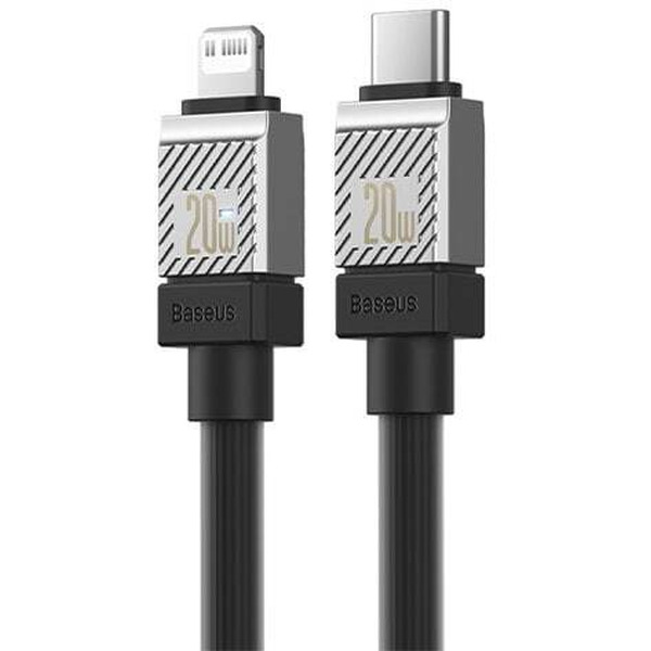 Кабель Baseus CoolPlay Series USB Type-C - Lightning (2 м, черный)