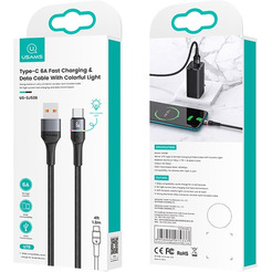 Кабель USAMS SJ536USB01 U76 черный