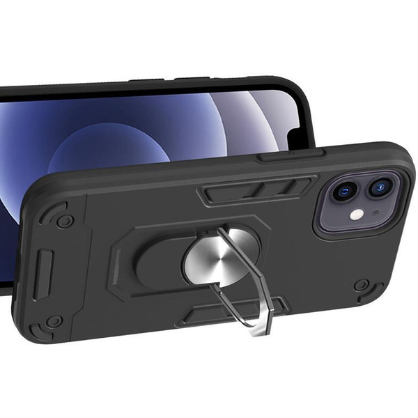 Бампер Bingo Warrior для Apple iPhone 12/12 Pro (черный)