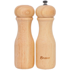 Набор мельница для перца и солонка BRAVO 351 гевея