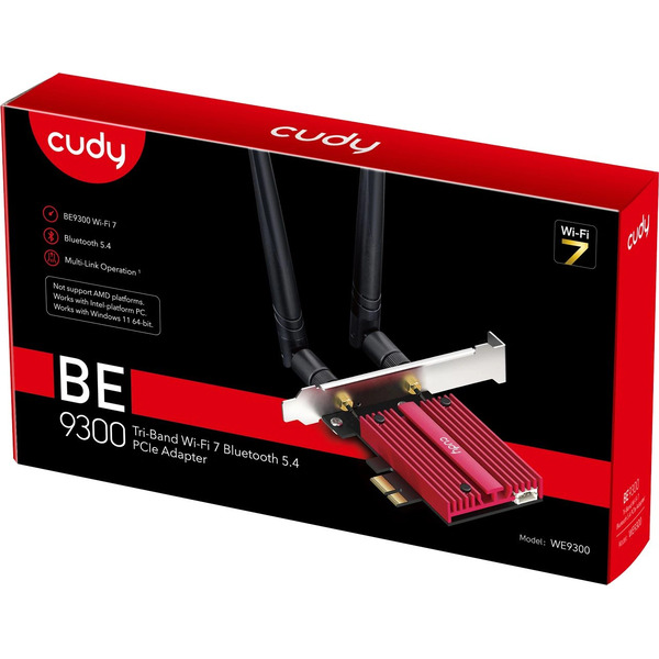 Wi-Fi/Bluetooth адаптер Cudy WE9300