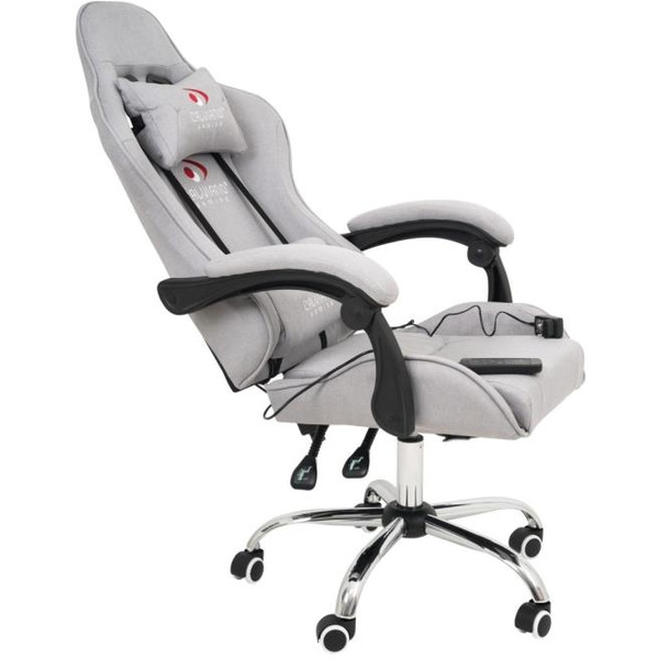 Вибромассажное кресло Calviano ASTI ultimato grey fabric