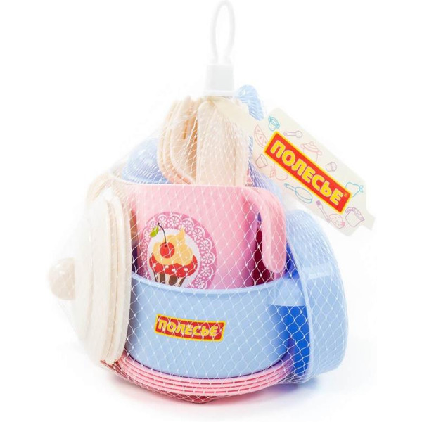 Набор игрушечной посуды Полесье Настенька 79947 (на 4 персоны)