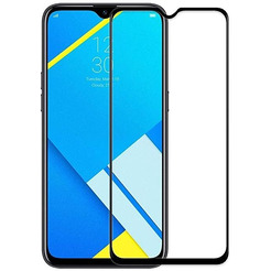 Защитное стекло CASE Full Glue для Realme 8 (черный)