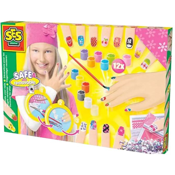 Набор для творчества SES Creative Укрась ногти 14975