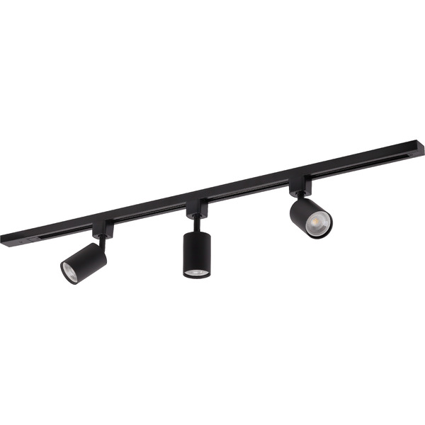 Трековый набор Osram 3 лампы 15W 4000К (черный)