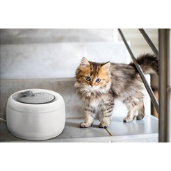 Поилка автоматическая для животных XCHO F-016B (2.5л, морозно-белый)