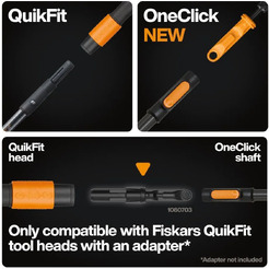 Адаптер OneClick для насадок QuikFit Fiskars 1080703