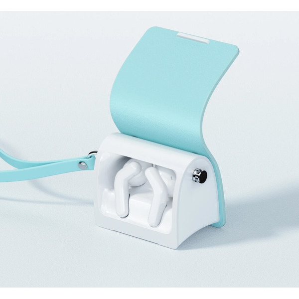 Беспроводные наушники Haylou T87 Lady Bag + Chain (голубой)