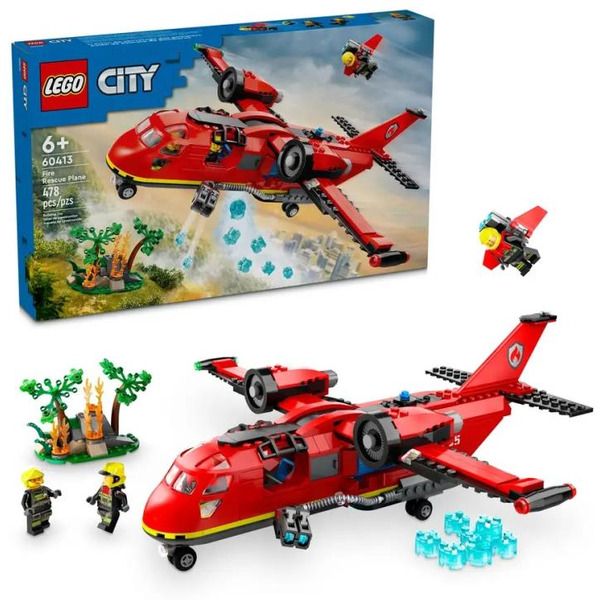 Конструктор Lego 60413 (City, Fire Rescue Plane)
