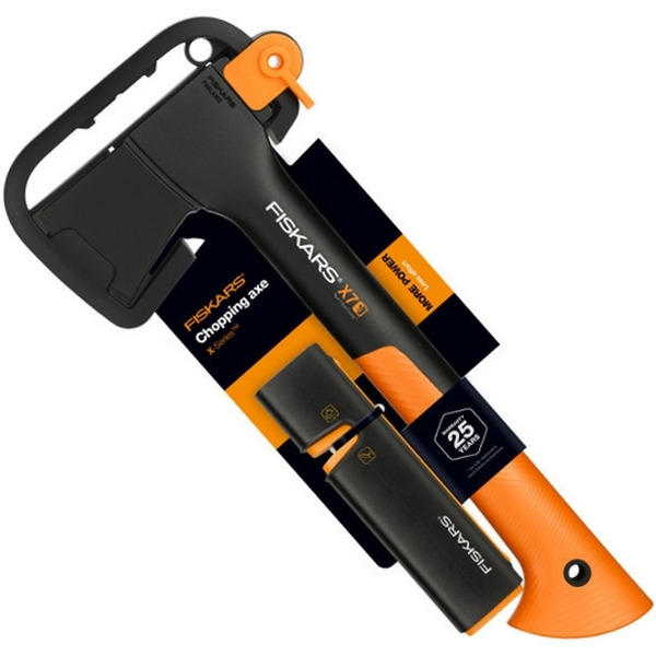 Топор универсальный FISKARS X7 FISKARS + точилка (комплект) (1020183)