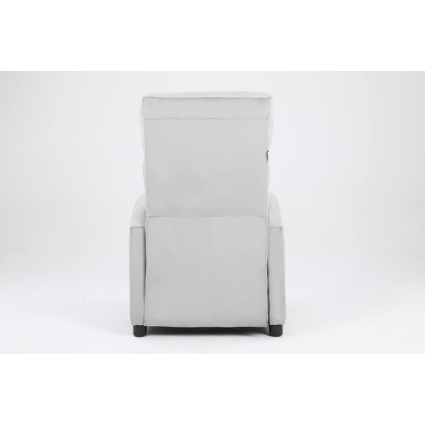 Кресло вибромассажное Calviano 2164 (велюр серый)