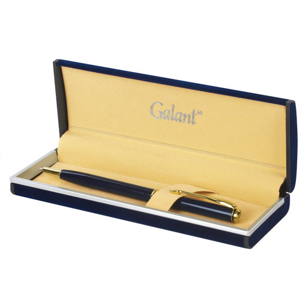 Ручка подарочная шариковая Arrow Gold Blue GALANT 140653