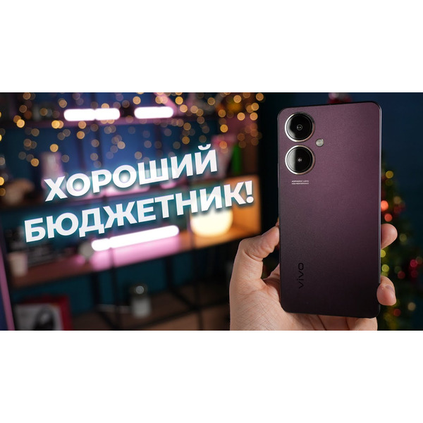 Смартфон vivo Y27 6GB/128GB (черный бургунди)