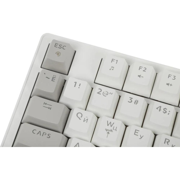 Клавиатура Defender Dasher GK-472 (белый/серый)