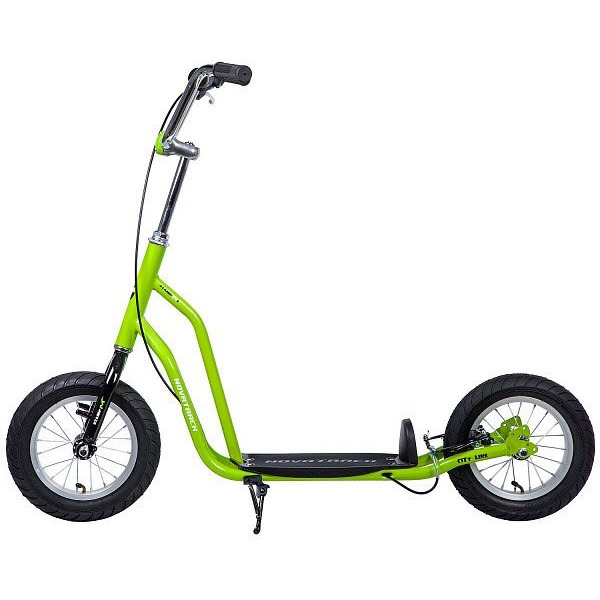 Самокат Novatrack Stamp N1 (12STAMPN1.GGN8) зеленый