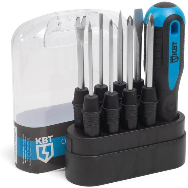 Набор отверток КВТ со сменными стержнями МАСТЕР НО-9