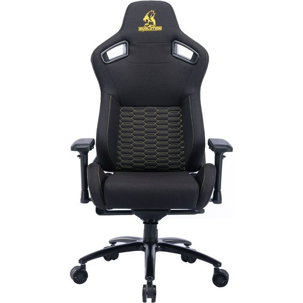 Игровое кресло EVOLUTION LEGEND (черный/золотой)